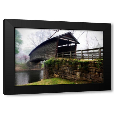 Humpback Bridge II Black Modern Wood Framed Art Print by Hausenflock, Alan