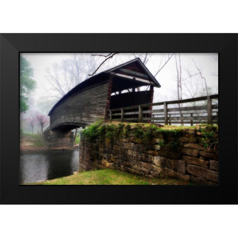 Humpback Bridge II Black Modern Wood Framed Art Print by Hausenflock, Alan
