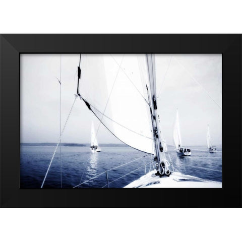 Quantico Fleet I Black Modern Wood Framed Art Print by Hausenflock, Alan