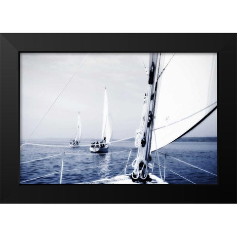 Quantico Fleet II Black Modern Wood Framed Art Print by Hausenflock, Alan