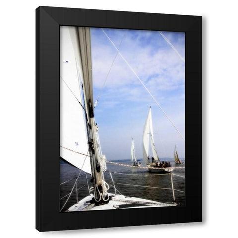 Quantico Fleet III Black Modern Wood Framed Art Print by Hausenflock, Alan