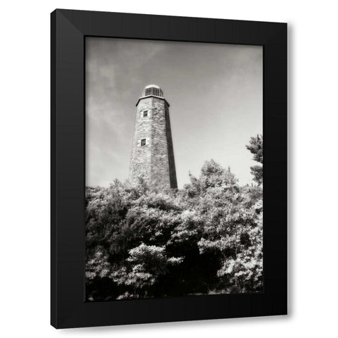 Old Cape Henry Light I Black Modern Wood Framed Art Print with Double Matting by Hausenflock, Alan