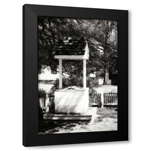 The Old Well II Black Modern Wood Framed Art Print by Hausenflock, Alan