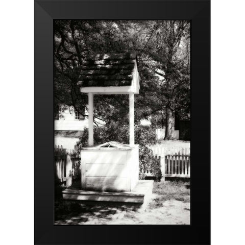 The Old Well II Black Modern Wood Framed Art Print by Hausenflock, Alan
