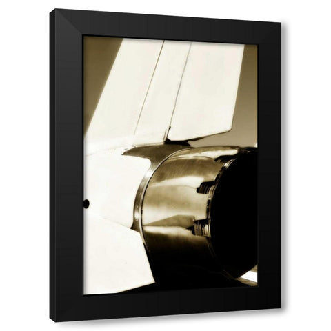 Tomcat I Black Modern Wood Framed Art Print by Hausenflock, Alan