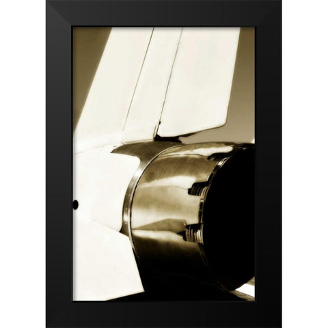 Tomcat I Black Modern Wood Framed Art Print by Hausenflock, Alan