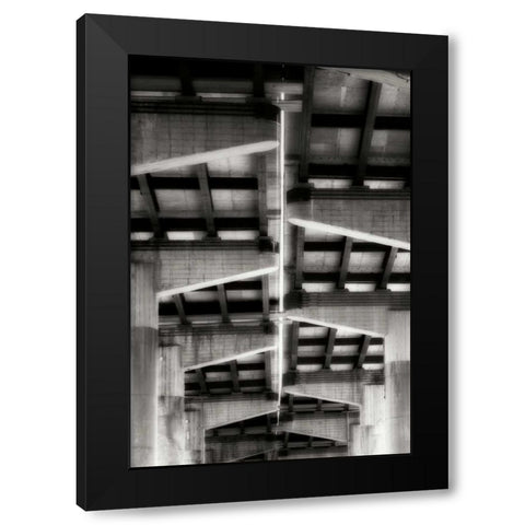 Interstate Black Modern Wood Framed Art Print with Double Matting by Hausenflock, Alan