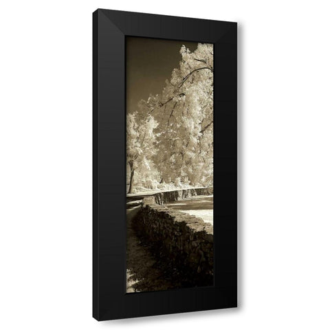 Seminary Wall Panel Black Modern Wood Framed Art Print by Hausenflock, Alan