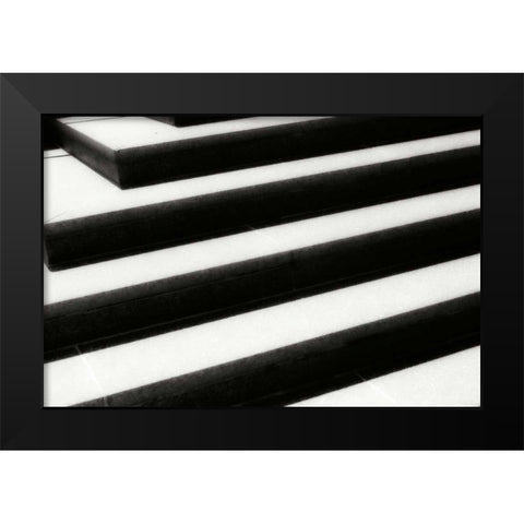 Steps and Shadows III Black Modern Wood Framed Art Print by Hausenflock, Alan