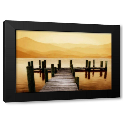 Serenity I Black Modern Wood Framed Art Print by Hausenflock, Alan