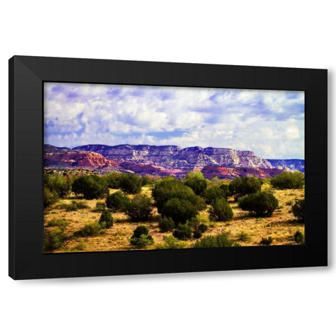 The High Desert I Black Modern Wood Framed Art Print with Double Matting by Hausenflock, Alan
