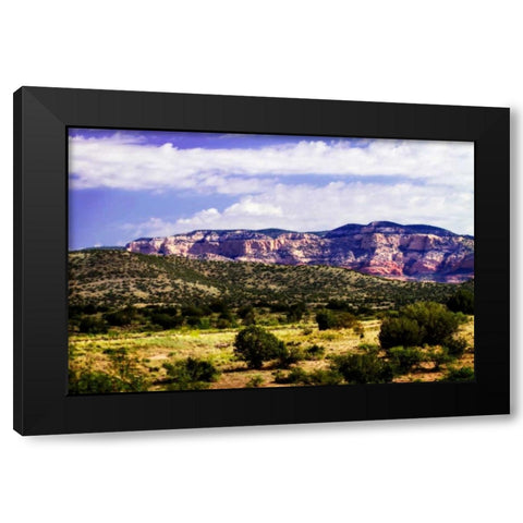 The High Desert II Black Modern Wood Framed Art Print by Hausenflock, Alan