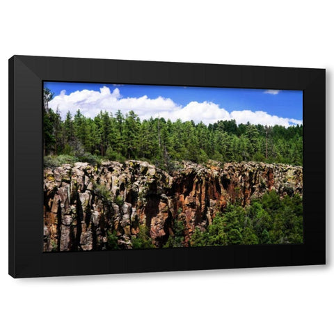 Bones of the Earth Black Modern Wood Framed Art Print with Double Matting by Hausenflock, Alan