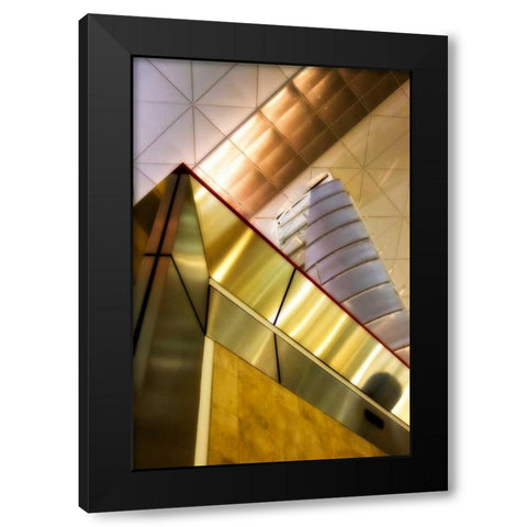 Steel and Light I Black Modern Wood Framed Art Print by Hausenflock, Alan