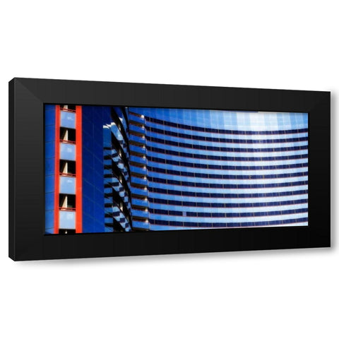 Curves and Reflections II Black Modern Wood Framed Art Print with Double Matting by Hausenflock, Alan
