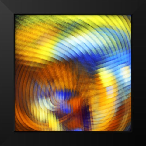 Mix It Up I Black Modern Wood Framed Art Print by Hausenflock, Alan