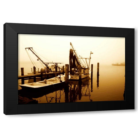 A New Day Coming Black Modern Wood Framed Art Print with Double Matting by Hausenflock, Alan