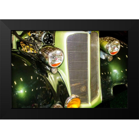 The Green Goblin I Black Modern Wood Framed Art Print by Hausenflock, Alan