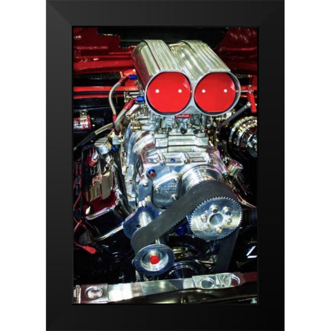 Raw Power I Black Modern Wood Framed Art Print by Hausenflock, Alan