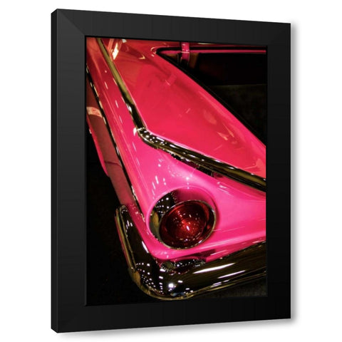Styling in Pink I Black Modern Wood Framed Art Print with Double Matting by Hausenflock, Alan