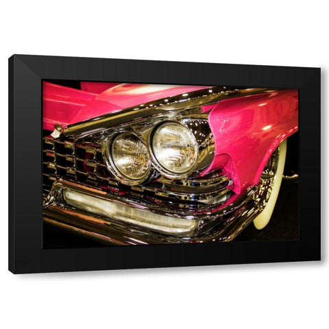 Styling in Pink II Black Modern Wood Framed Art Print by Hausenflock, Alan