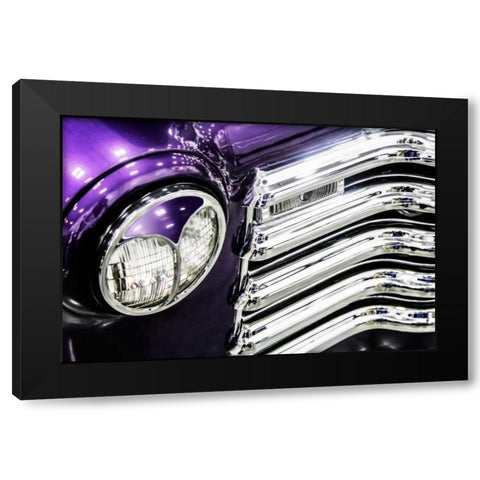 Tantalizing Truck Black Modern Wood Framed Art Print with Double Matting by Hausenflock, Alan