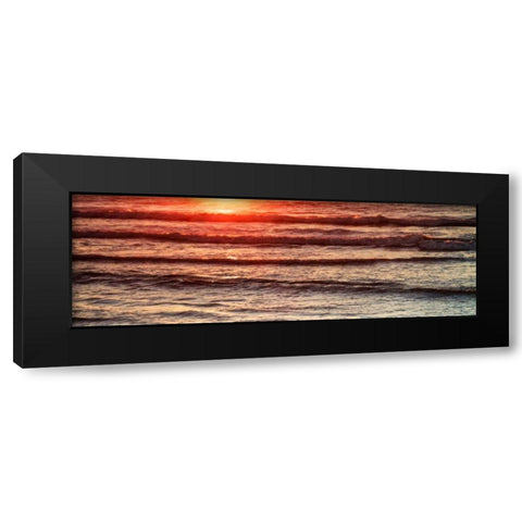 Suns a Rising I Black Modern Wood Framed Art Print with Double Matting by Hausenflock, Alan