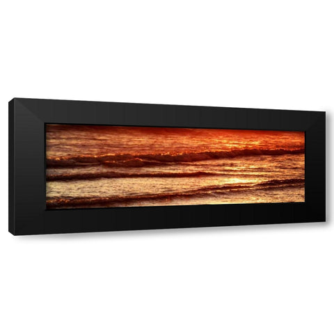 Suns A Rising II Black Modern Wood Framed Art Print with Double Matting by Hausenflock, Alan