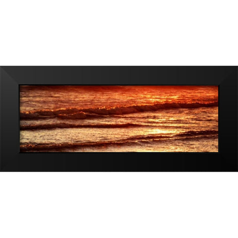 Suns A Rising II Black Modern Wood Framed Art Print by Hausenflock, Alan