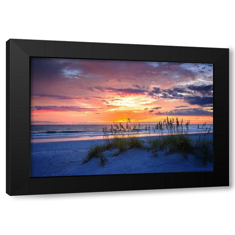 September Sunrise I Black Modern Wood Framed Art Print by Hausenflock, Alan