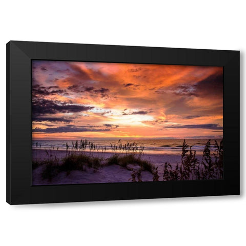 September Sunrise IV Black Modern Wood Framed Art Print by Hausenflock, Alan