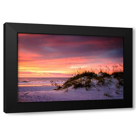 September Sunrise V Black Modern Wood Framed Art Print by Hausenflock, Alan