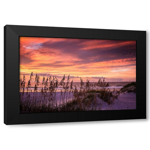 September Sunrise VI Black Modern Wood Framed Art Print by Hausenflock, Alan