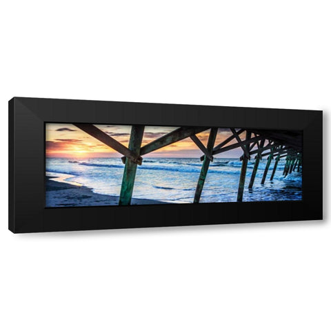 Summer Sunrise III Black Modern Wood Framed Art Print with Double Matting by Hausenflock, Alan