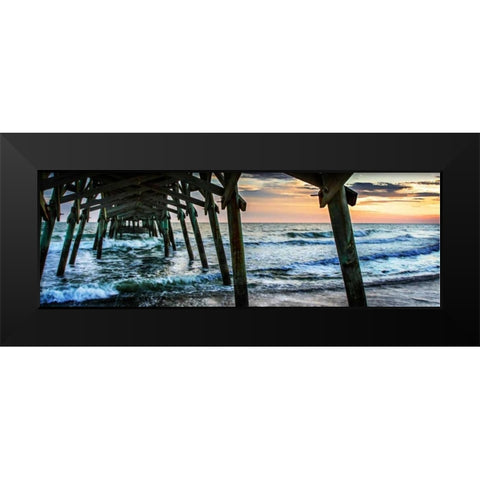 Summer Sunrise IV Black Modern Wood Framed Art Print by Hausenflock, Alan