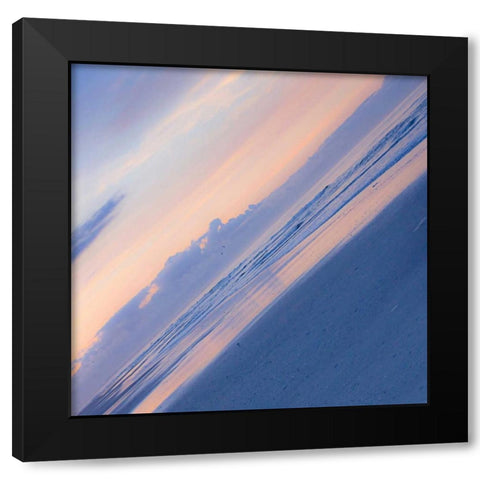 45 Degree Sunrise II Black Modern Wood Framed Art Print with Double Matting by Hausenflock, Alan