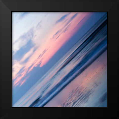 45 Degree Sunrise IV Black Modern Wood Framed Art Print by Hausenflock, Alan