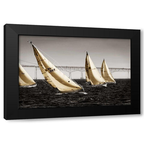 Heading Up II Black Modern Wood Framed Art Print by Hausenflock, Alan