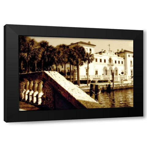 Vizcaya II Black Modern Wood Framed Art Print by Hausenflock, Alan