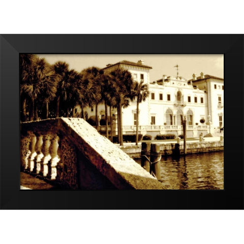 Vizcaya II Black Modern Wood Framed Art Print by Hausenflock, Alan