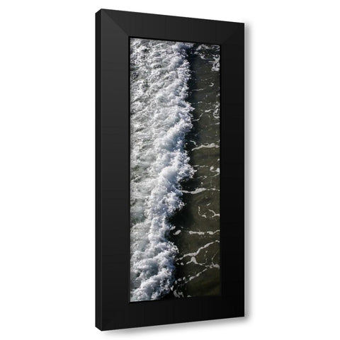 Waves End I Black Modern Wood Framed Art Print by Hausenflock, Alan