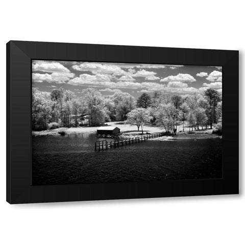 Spring on the Mattaponi I Black Modern Wood Framed Art Print by Hausenflock, Alan