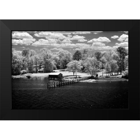 Spring on the Mattaponi I Black Modern Wood Framed Art Print by Hausenflock, Alan