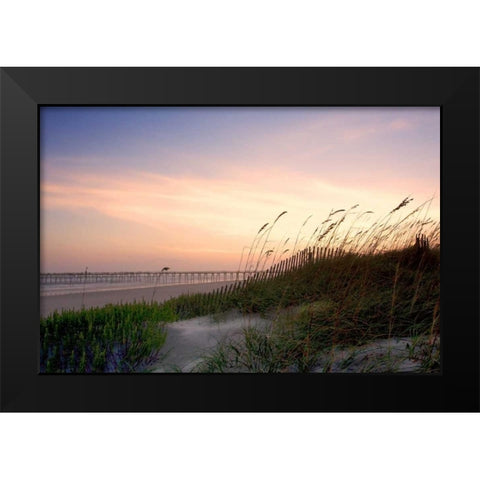 Rosey Sunset I Black Modern Wood Framed Art Print by Hausenflock, Alan