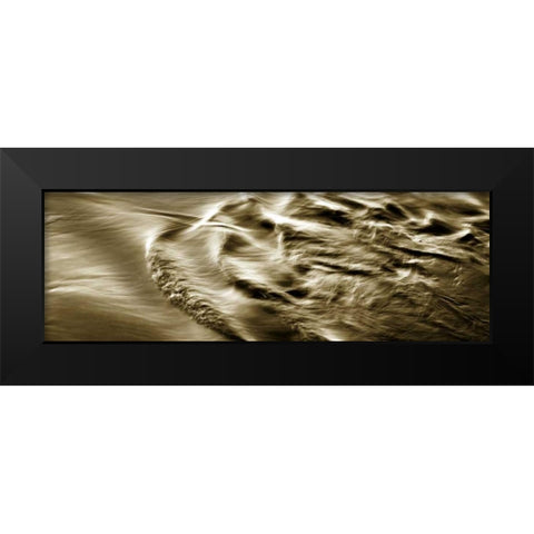 Rippling Waters II Black Modern Wood Framed Art Print by Hausenflock, Alan