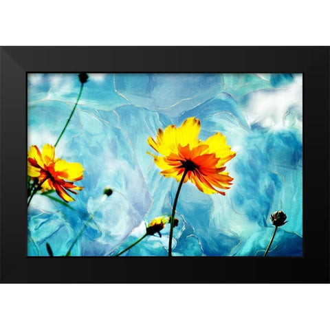 Reaching for the Sun III Black Modern Wood Framed Art Print by Hausenflock, Alan