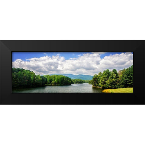 Crozet Mountains I Black Modern Wood Framed Art Print by Hausenflock, Alan