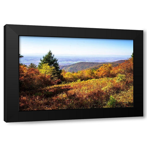 Skyline Drive 6 Black Modern Wood Framed Art Print by Hausenflock, Alan