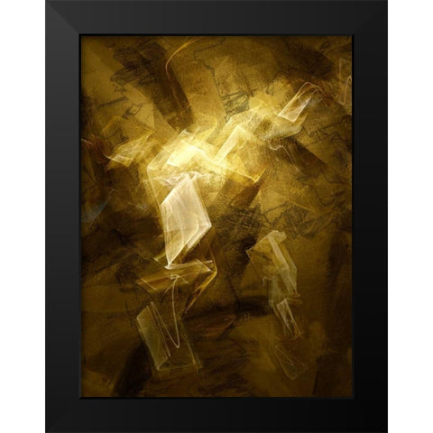 Fractal Light I Black Modern Wood Framed Art Print by Hausenflock, Alan