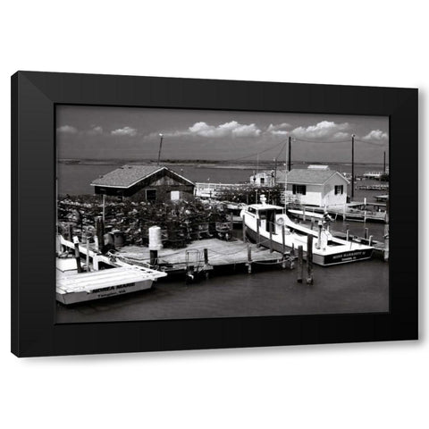 Tangier Island I Black Modern Wood Framed Art Print by Hausenflock, Alan